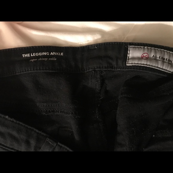 Black AG distressed jeans - Picture 4 of 5